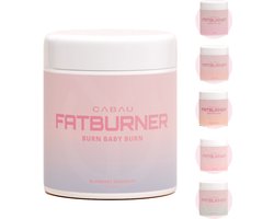 Cabau - Fatburner / Vetverbrander - Blueberry Raspberry - Stimuleert vetverbranding - Minder snoepen - Meer energie - 300 gram