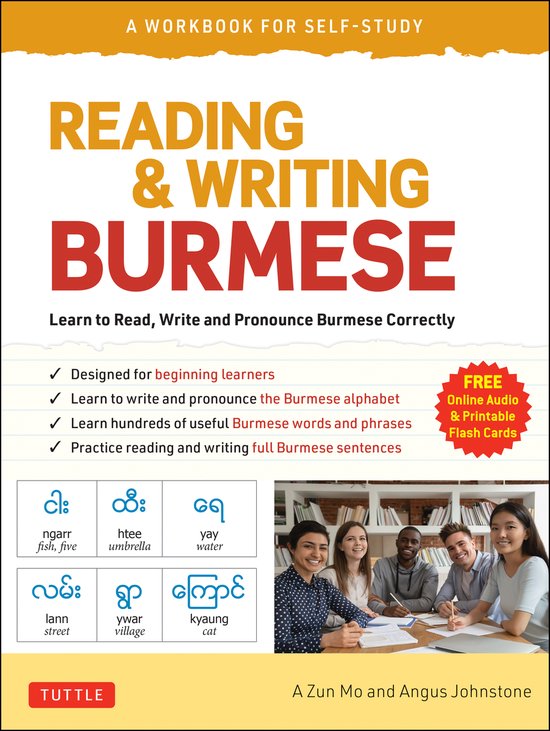 Workbook For Self-Study- Reading & Writing Burmese: A Workbo ... - cover