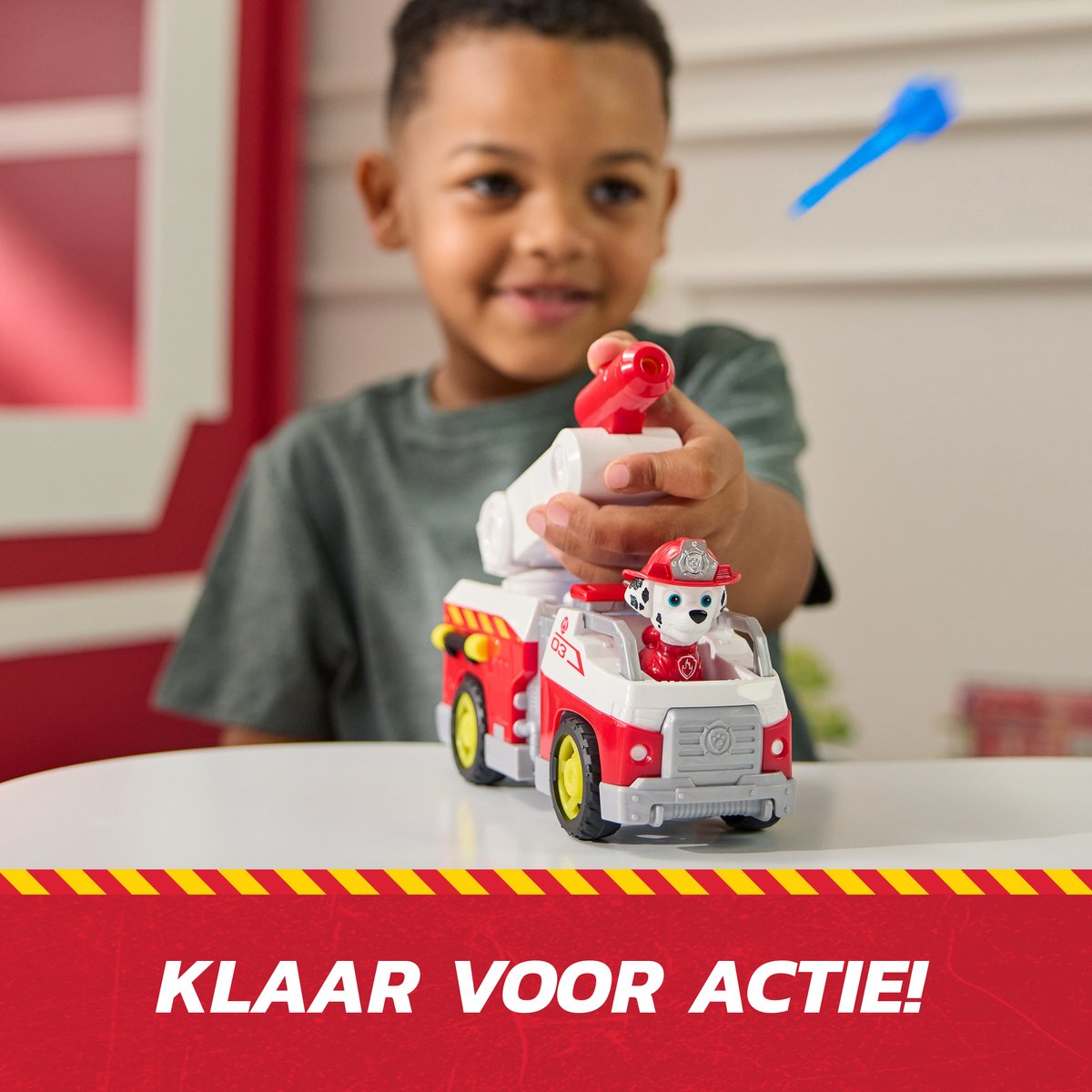 PAW Patrol - Brandweerredding - Marshall's Brandweerwagen - speelgoedauto met speelfiguur — afbeelding 8