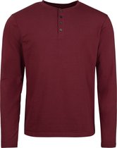 R.E.D. Rock-Engineered Design Rood overhemd met lange mouwen en knoopsluiting - Heren - M