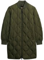 Superdry Long Quilted Liner Jas Dames