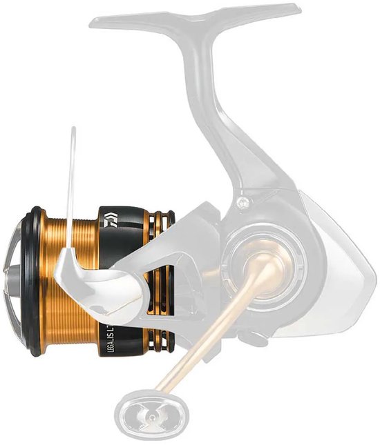 Daiwa Legalis Lt 2023 Reserve Spoel Goud 1000DXH — afbeelding 4