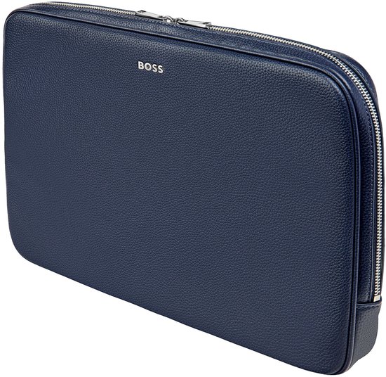 Porte-ordinateur Classic Grained Navy
