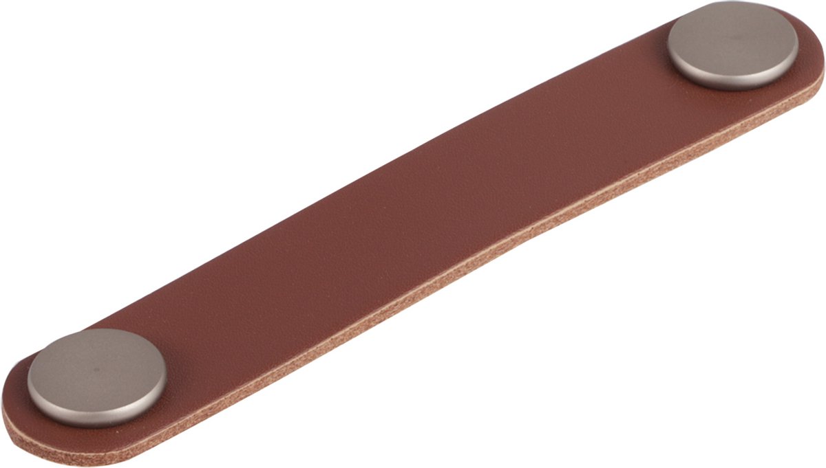 Differnz | Meubelgreep| 128 mm | Cognac Bruin