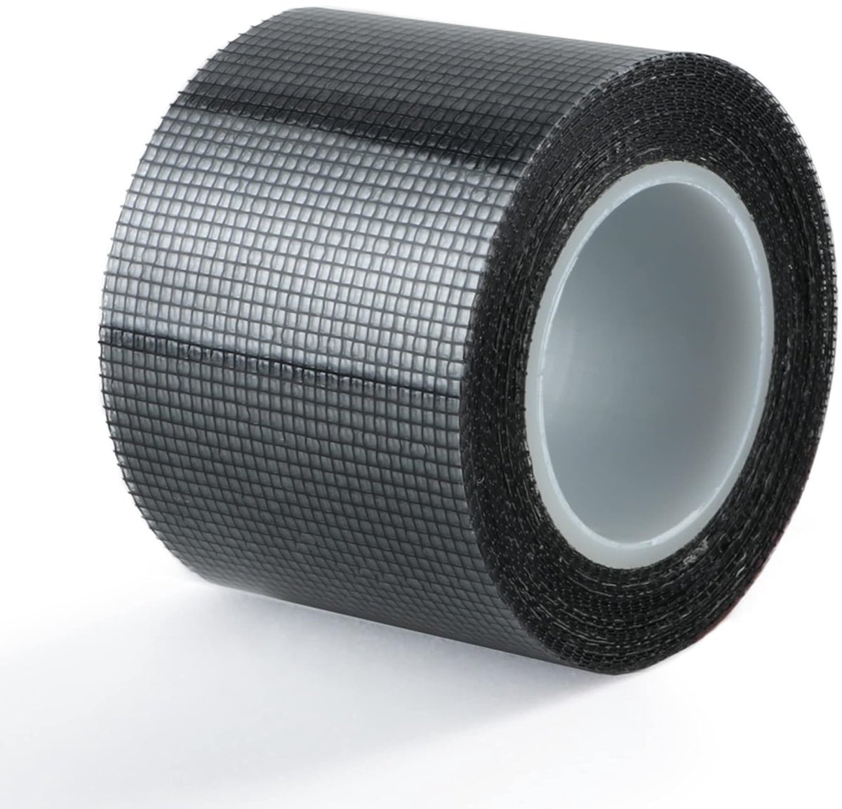 QTTVBTNA - Hor Reparatie Tape - Raamhor Tape - Zelfklevend - Scheuren & Gaten Herstel - Voor Deur- & Raamhorren - Sterk Plakkerig - Zwart - 5cm x 5m - 1 Rol