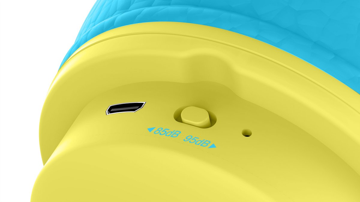 Sponge Draadloze Kinderkoptelefoon met Volumebegrenzing - afbeelding 2