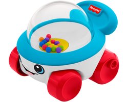 Fisher-Price Rijdende popcornmachine – Duwvoertuig met geluid