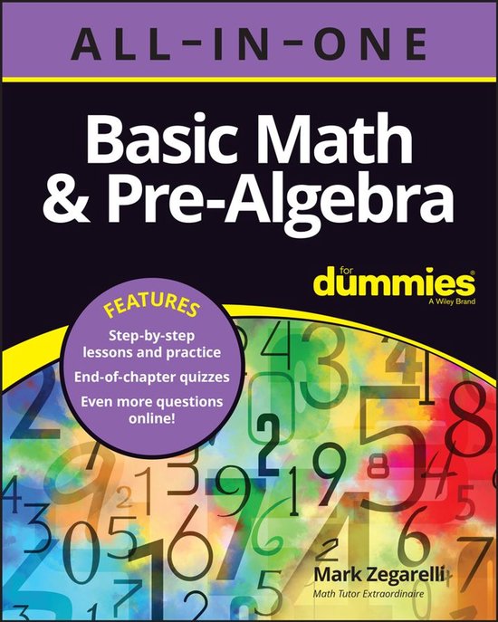 Basic Math & Pre-Algebra All-in-One For Dummies (+ Chapter Q ... - cover