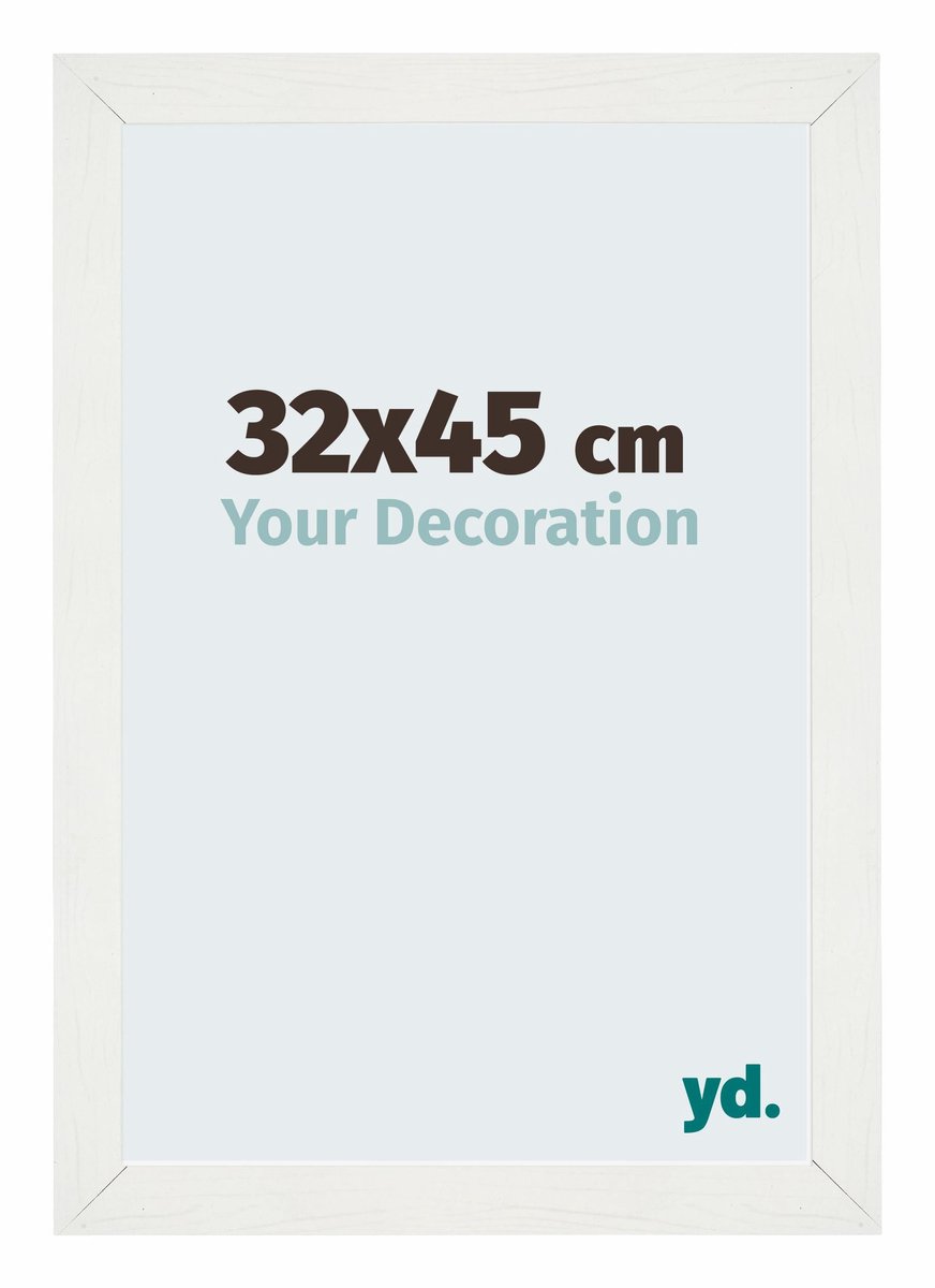 yd. Your Decoration - Fotolijst 32x45 cm - MDF - Wit Geveegd - Mura