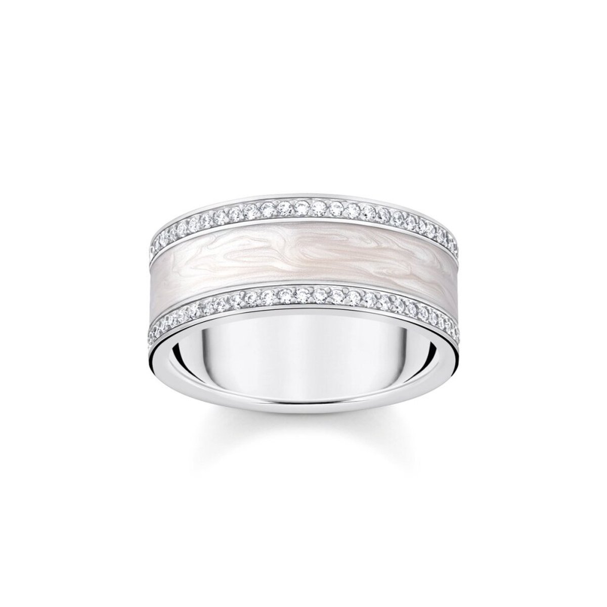 Thomas Sabo - TR2446-041-14-50 - Ring - Dames - 925er Zilver - ringmaat 50