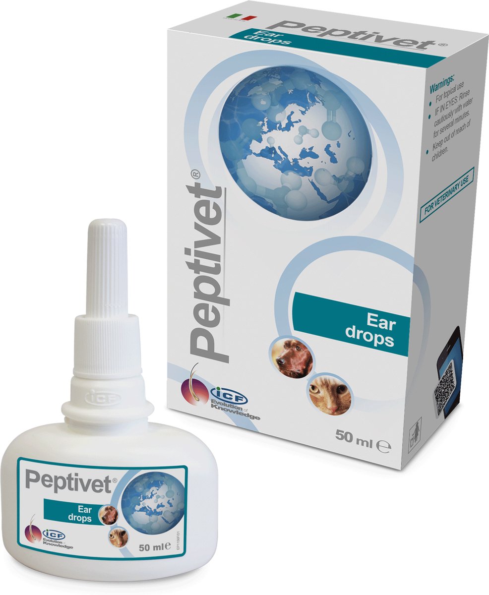 Peptivet Ear Drops - 50 ml