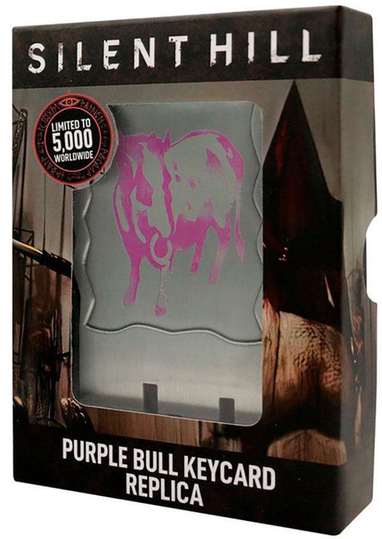 Fanattik Limited Edition Silent Hill Replica Purple Bull Key Actiefiguur Roze