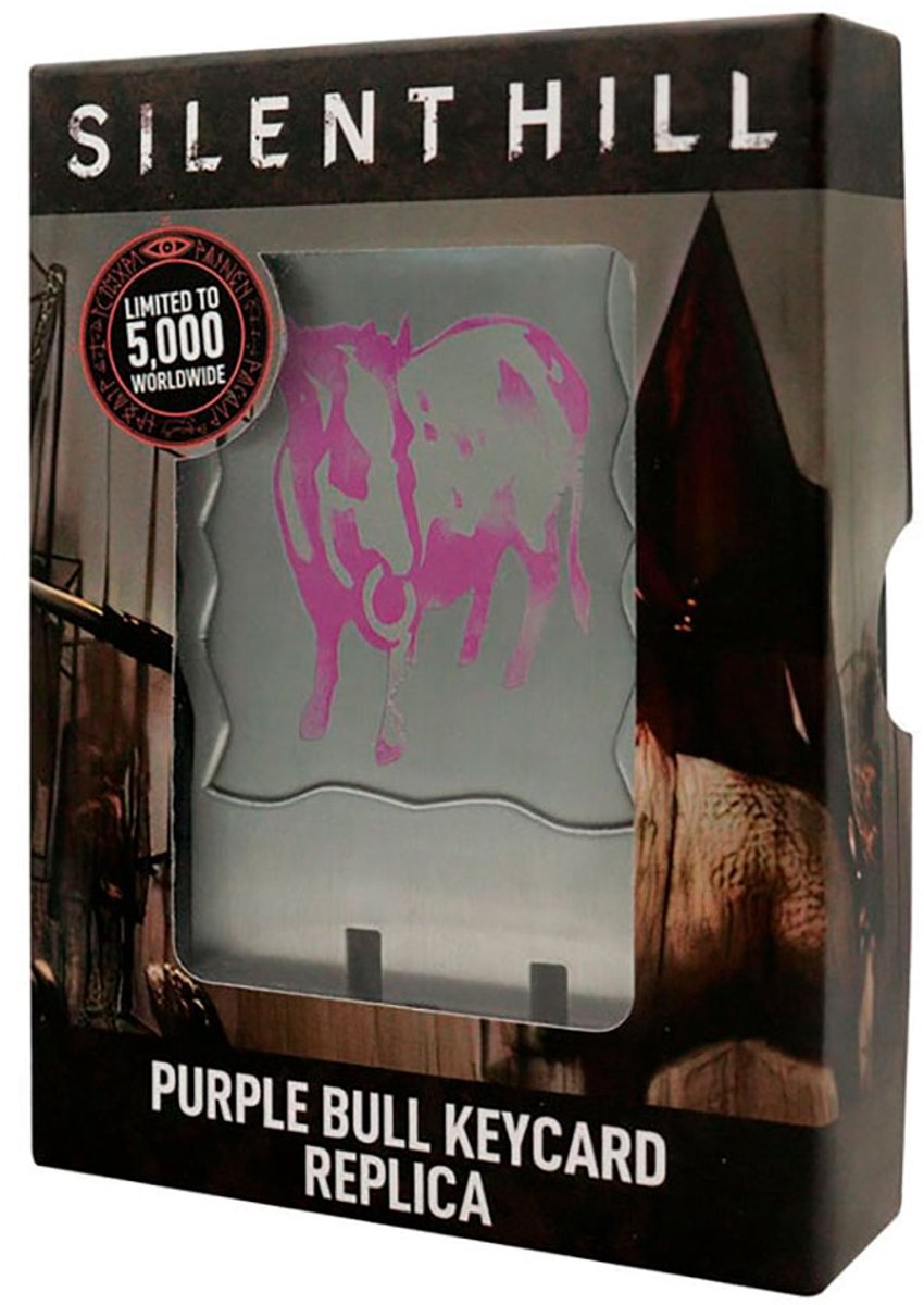 Fanattik Limited Edition Silent Hill Replica Purple Bull Key Actiefiguur Roze