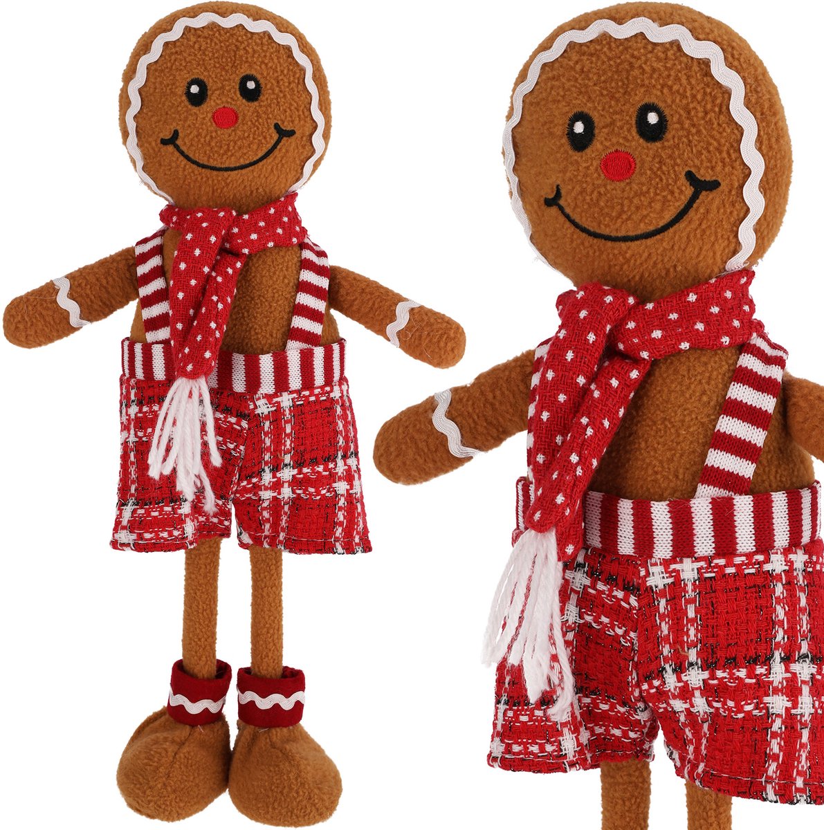 KERSTELF, GINGERBREAD KOEKJE, KERSTFIGUUR, DECORATIE, GNOME JUMIhome
