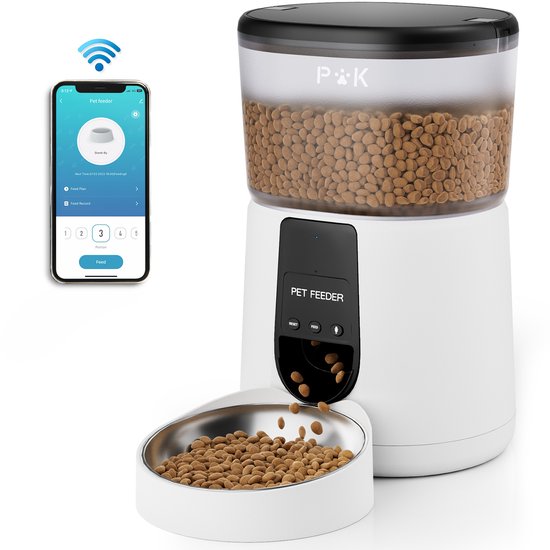 PUPPY KITTY Automatische Voerbak Vat en Hond - 4L - Wifi - PUPPY - €44,01