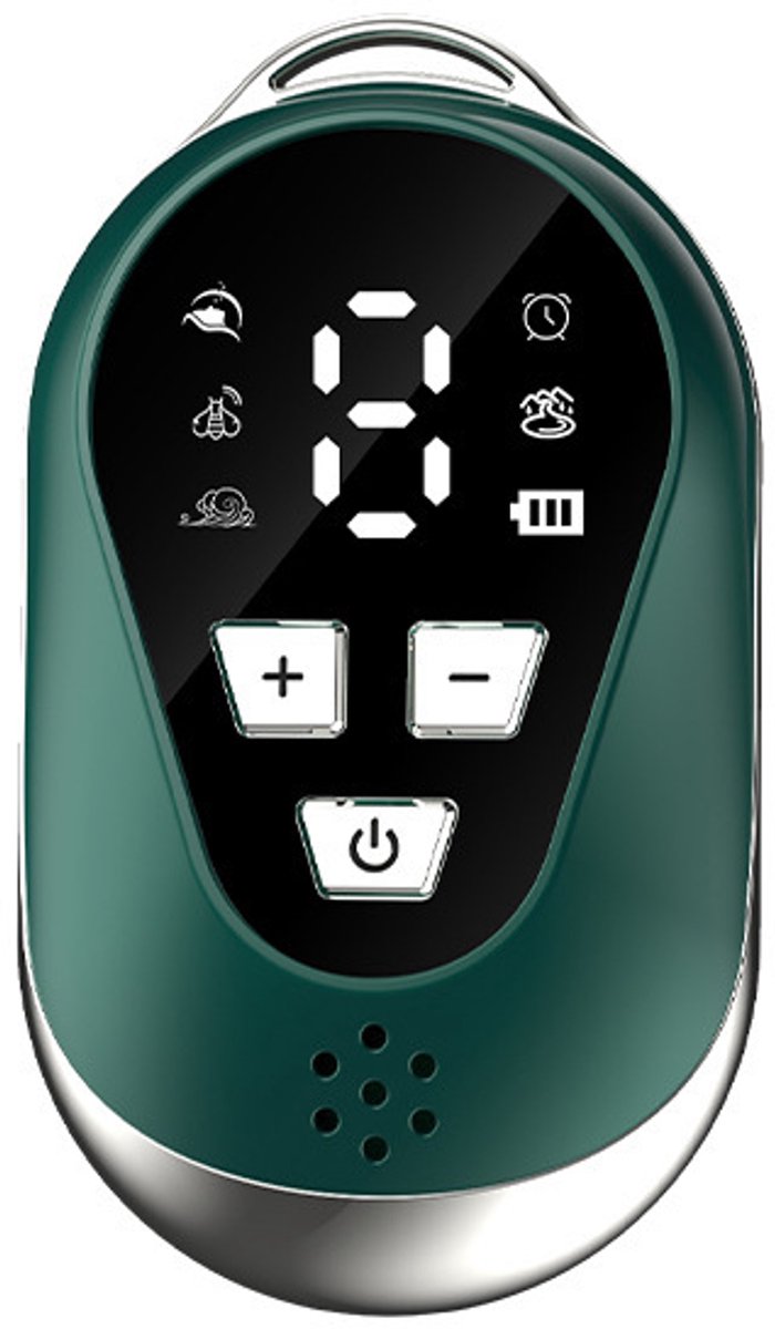 Handzaam microstroom intelligent apparaat voor angst- en depressieverlichting met snelle slaaphulp via USB-opladen