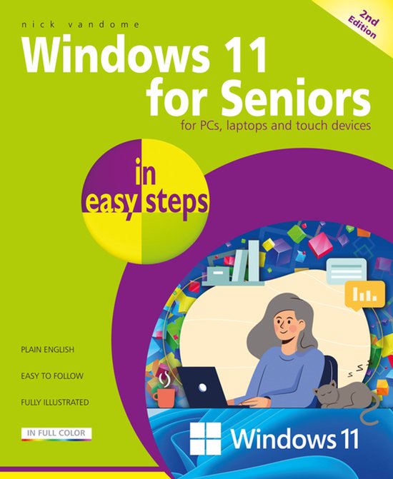 Windows 11 for Seniors in Easy Steps - cover