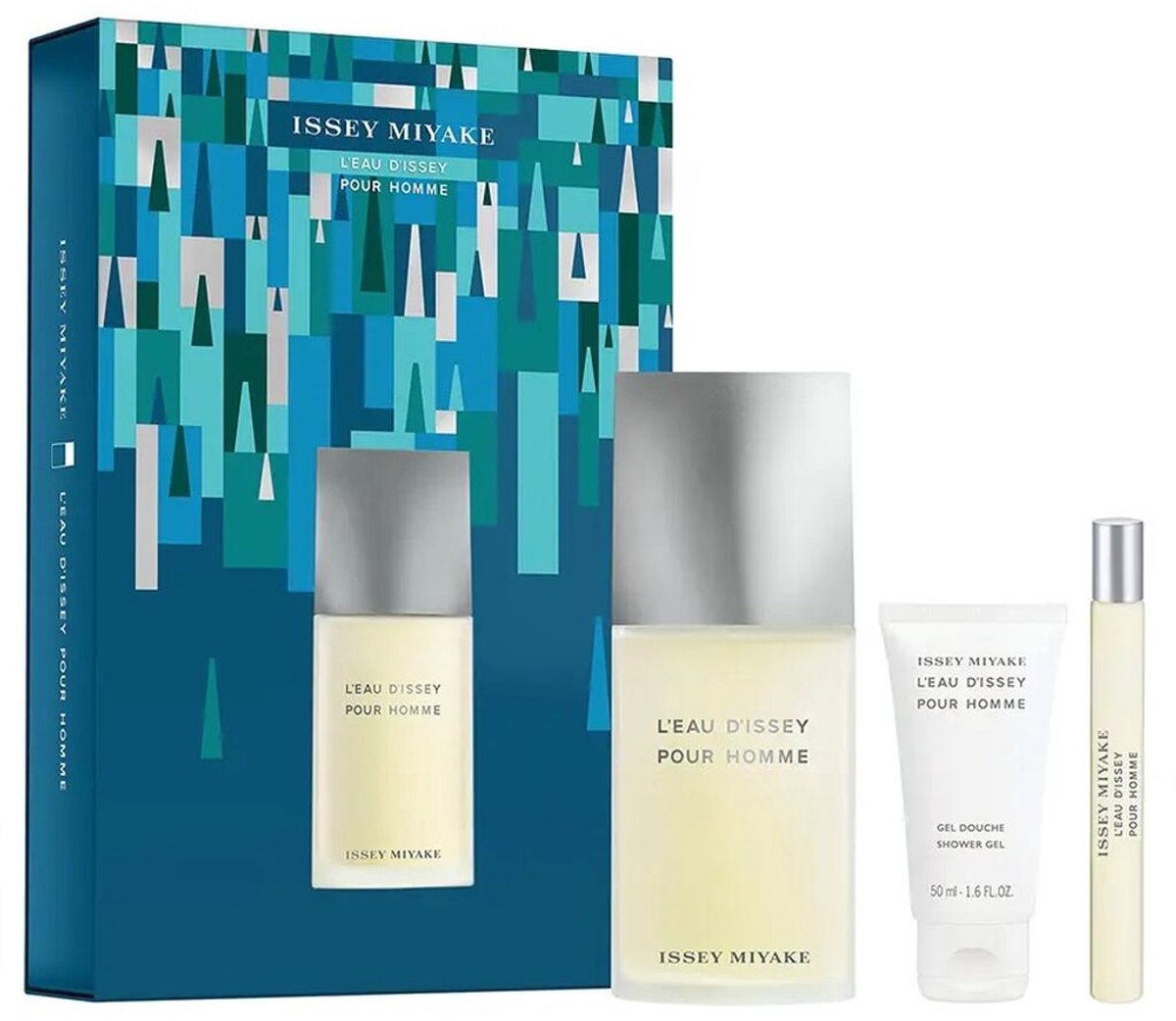 Bol.com Parfumset voor Dames Issey Miyake L'EAU D'ISSEY POUR HOMME EDT 3 Onderdelen aanbieding