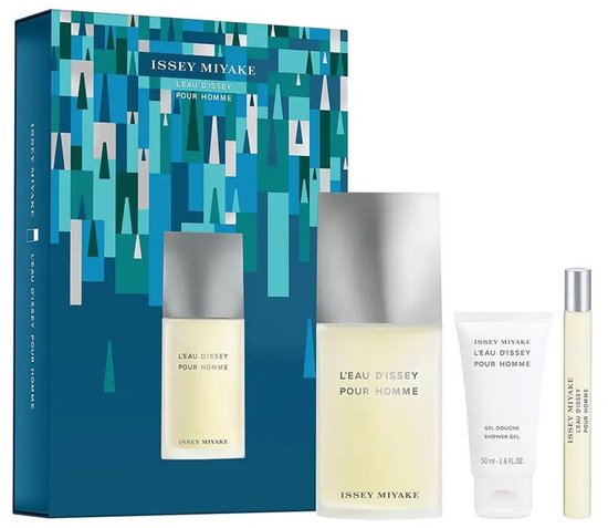Parfumset voor Dames Issey Miyake L'EAU D'ISSEY POUR HOMME EDT 3 Onderdelen