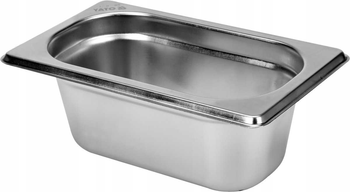 Gastronormbak 1/9 65mm RVS - 0,6L