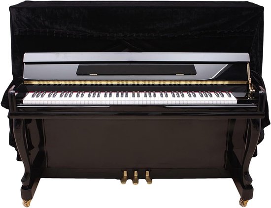 GreeSuit Pianotoetsenbordafdekking, piano-stofkap met trekkoordsluiting