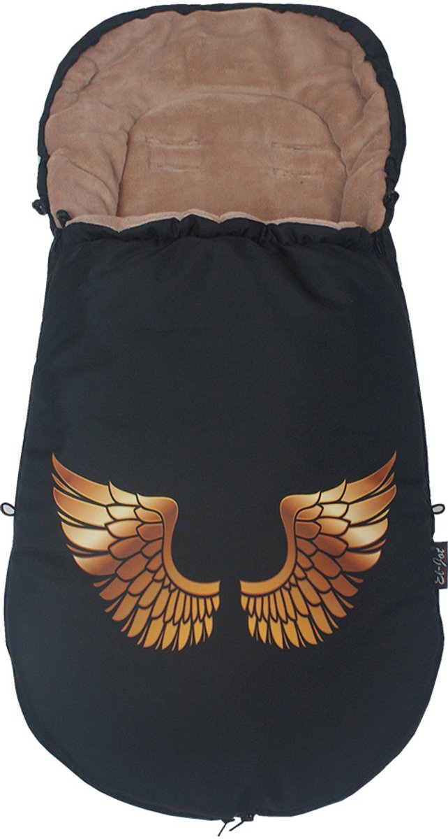 XXL Baby Slaapzak Wings voor Kinderwagen en Slee - Warm & Waterdicht