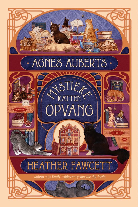 Agnes Auberts mystieke kattenopvang - cover