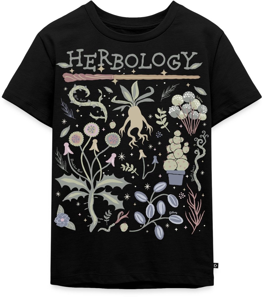 Harry Potter Herbology Botanisch Kruiden Ontwerp Premium T Shirt Kinderen
