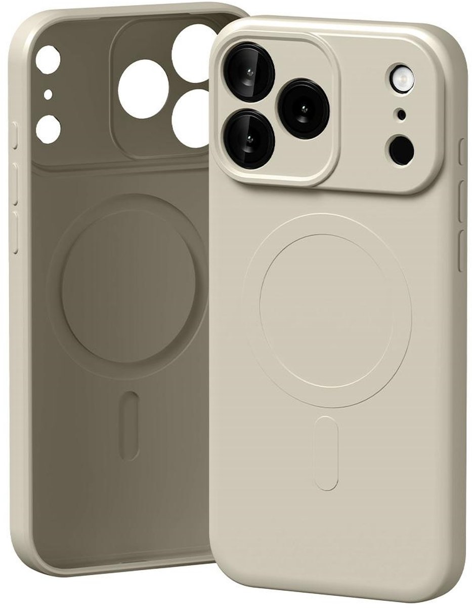 Mercury Semi-Silicone Magsave Hoesje Voor Iphone 17 Pro Max Magnetisch