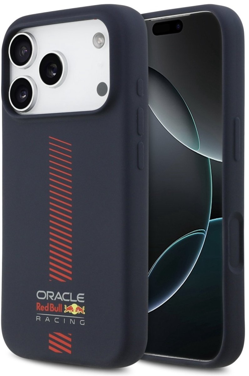 Red Bull Siliconen Powerbar Magsafe Hoesje Voor Iphone 17 Pro Met Systeem