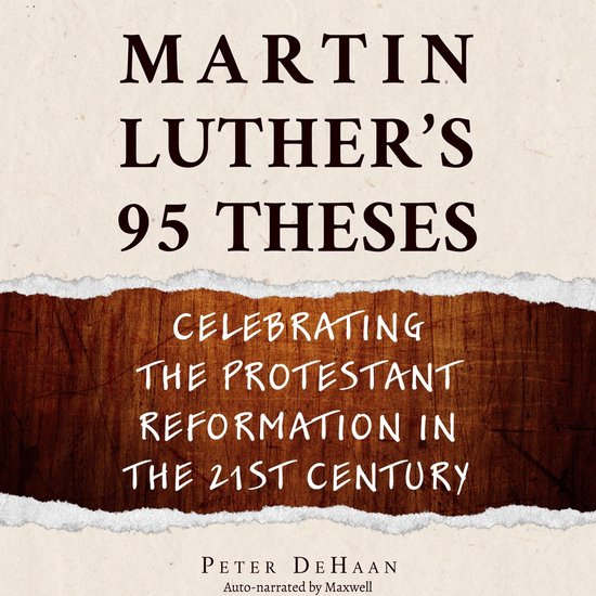 Martin Luther’s 95 Theses - cover