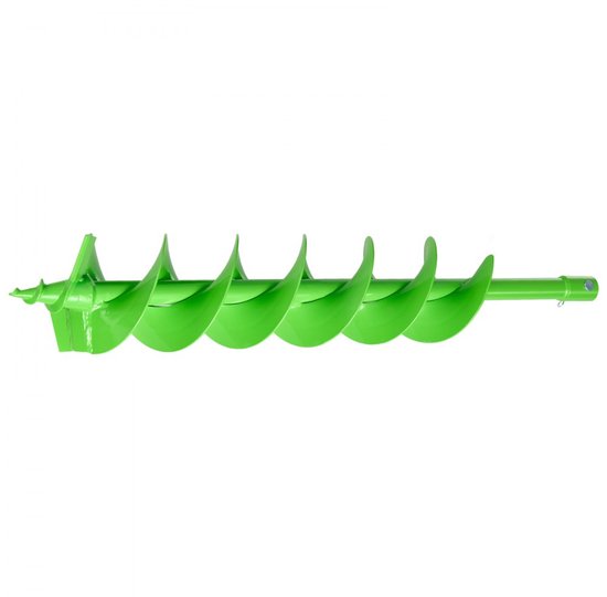 Grondboor - Paalboor-opzetstuk - Ø 15 x 80 cm - Aansluitmaat 20 mm - Voor hekpalen en tuingrond - Geschikt voor grondboormachines — afbeelding 3