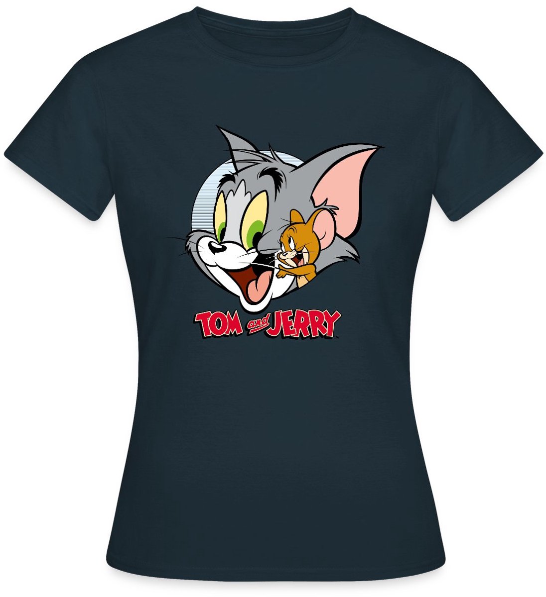 Tom En Jerry Knuffelig T-Shirt Dames