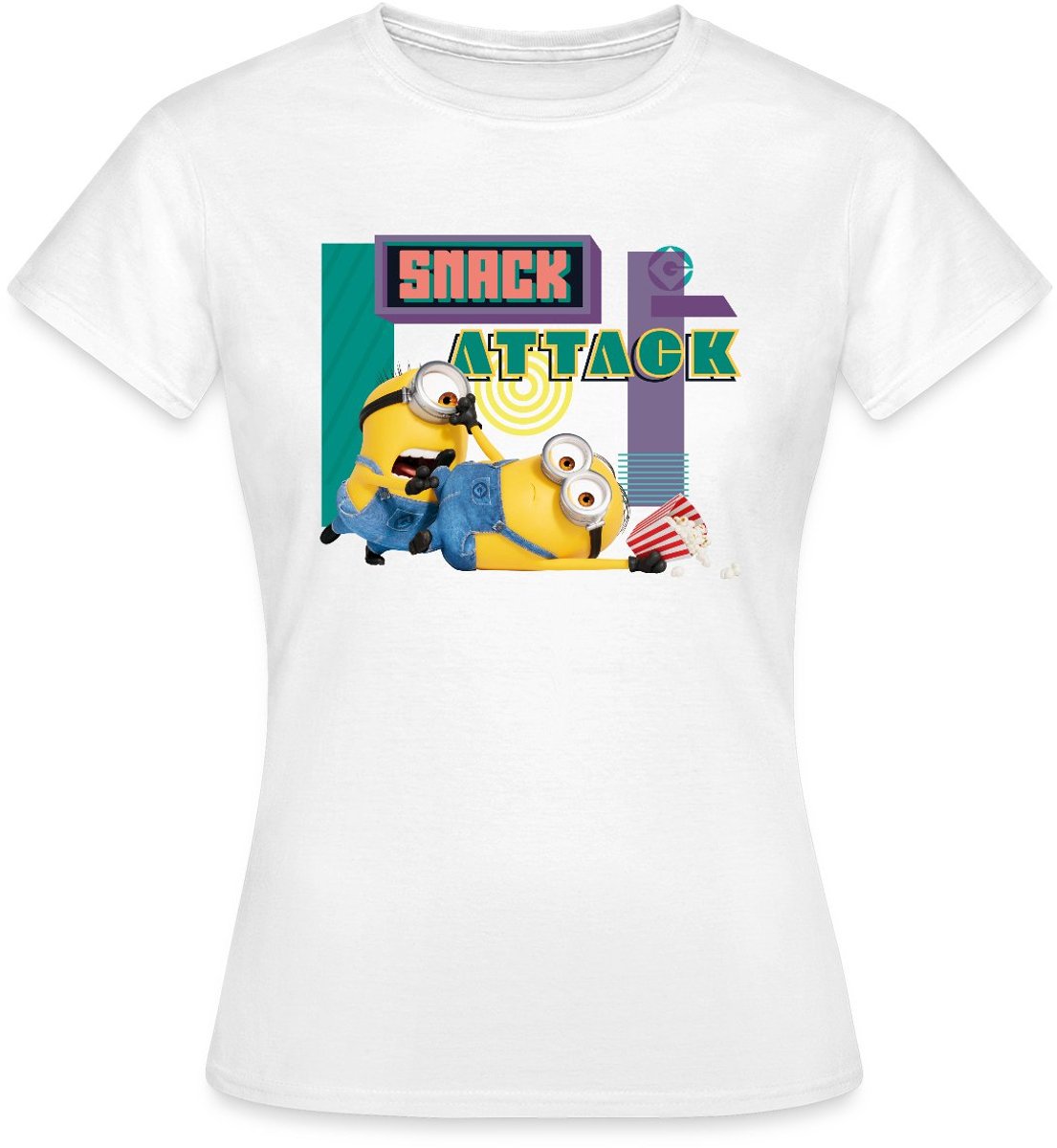 Minions Snack Attack T-Shirt Dames