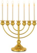 Beeld Van De Chanoeka Joodse Vakantie Met Een Menorah Stock Foto - Image of aangestoken, filter