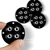 China Heavy Duty 5 inch TPR starre wielen 125 mm industriële zwenkwielen Fabrika