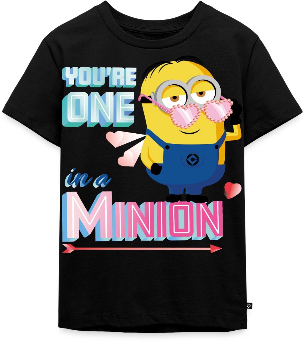 Minions Dave Youre One In A Minion Grappig Ontwerp Premium T Shirt Kinderen