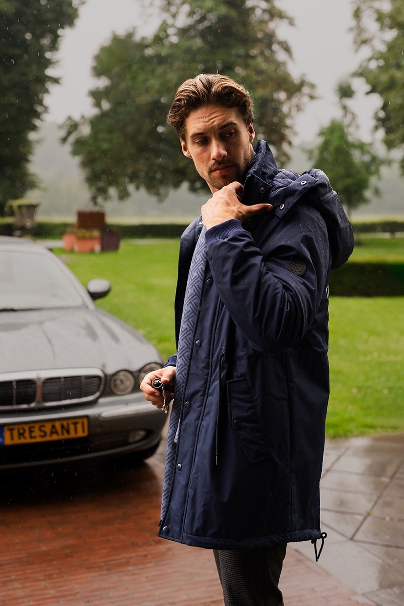 Tresanti Tresanti DAN Long parka jacket Navy (TRJAIE024 - 803)