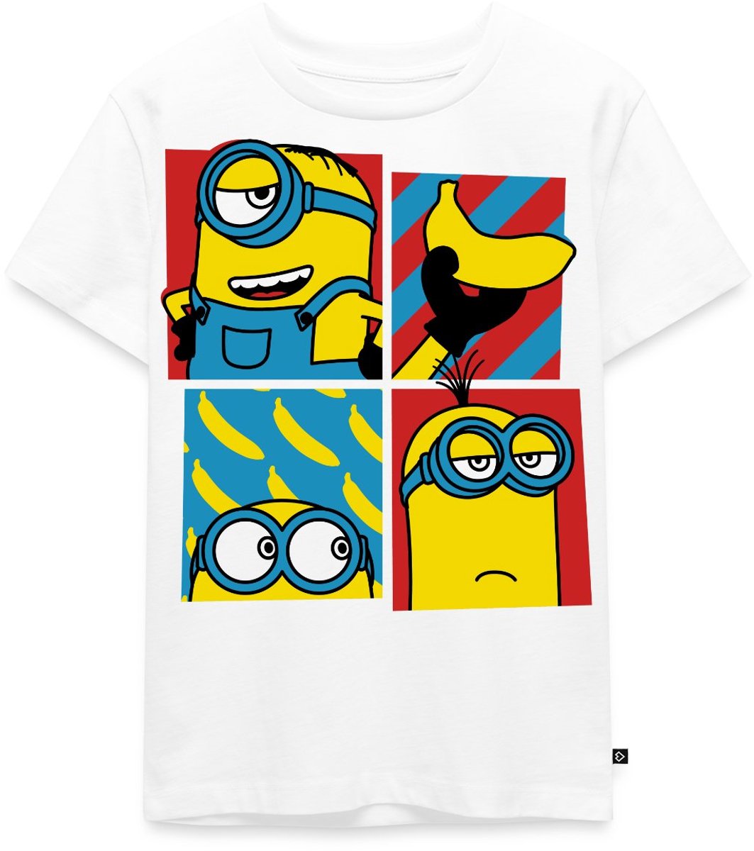 Minion Stuart Bob Kevin Humor Premium T Shirt Kinderen