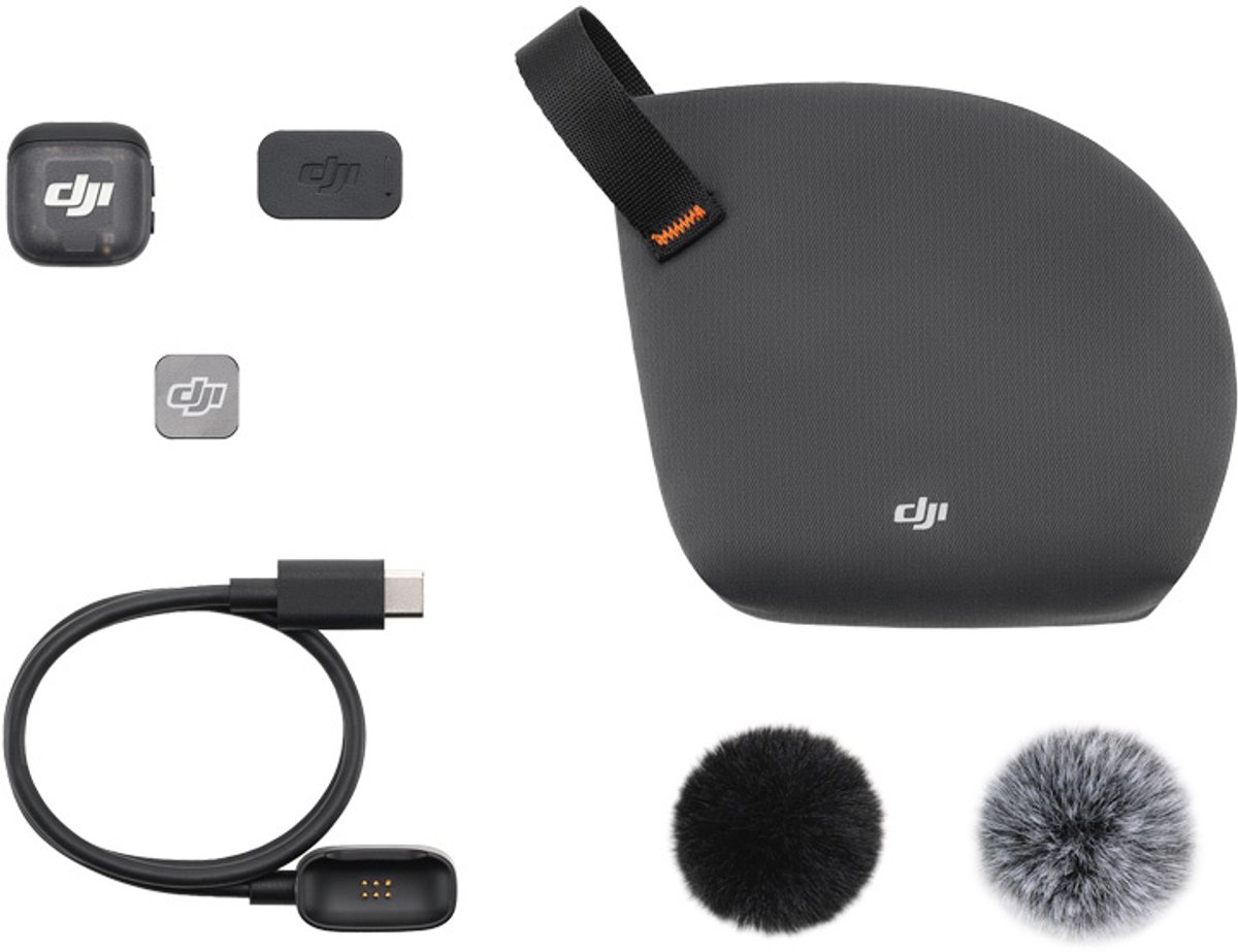 Dji Mic 3 Draadloze Zender Voor Drones En Multimedia-Apparaten