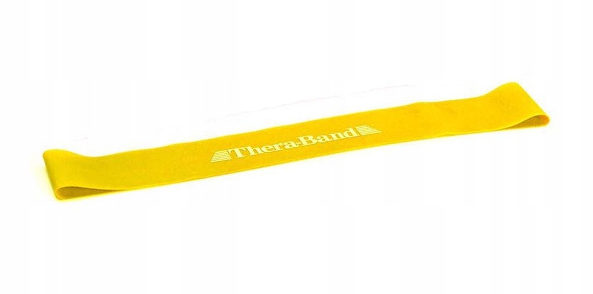 Thera-Band Loop Weerstandsband Geel - 7,6 x 45,5 cm