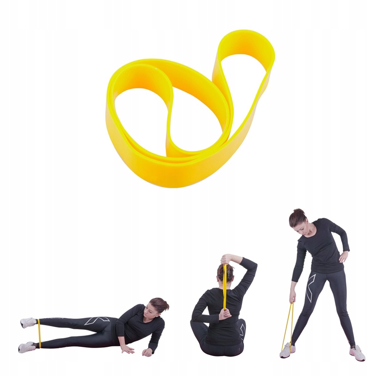 inSPORTline Hangy Light Weerstandsband 55x3 cm / 2,8 kg - Fitness Elastiek
