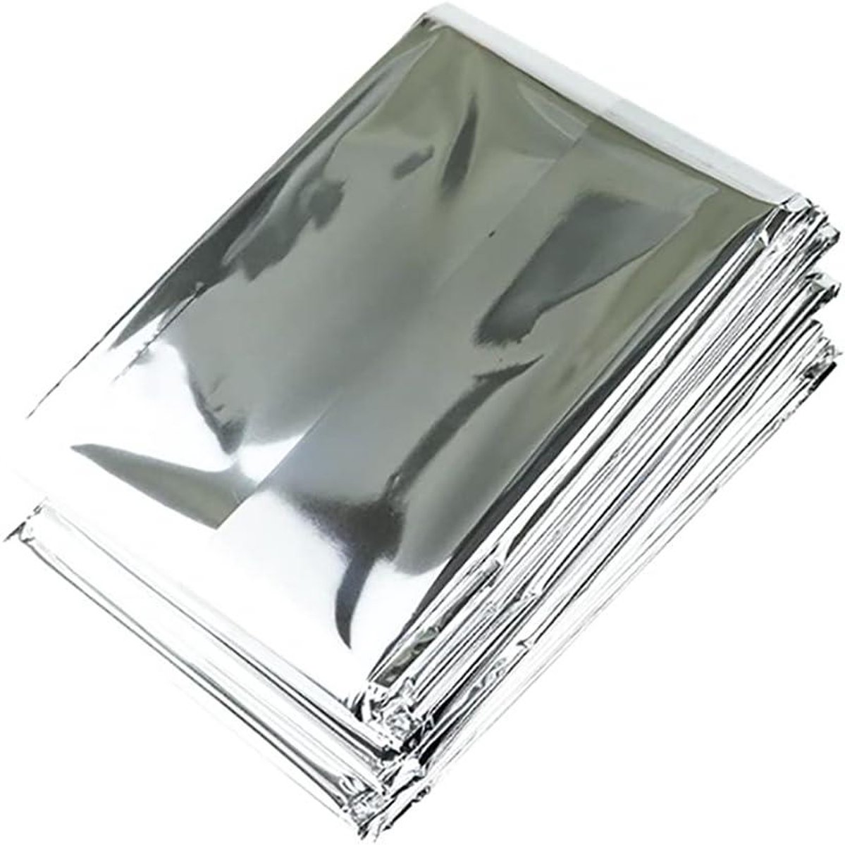 EGoods - Emergency Mylar thermische dekens voor outdoor activiteiten en noodhulp - set van 4