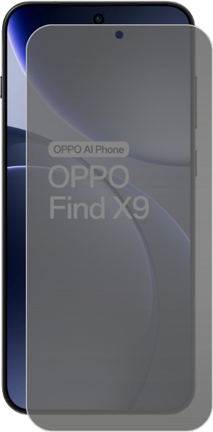 Privacy screenprotector voor Oppo Find X9.