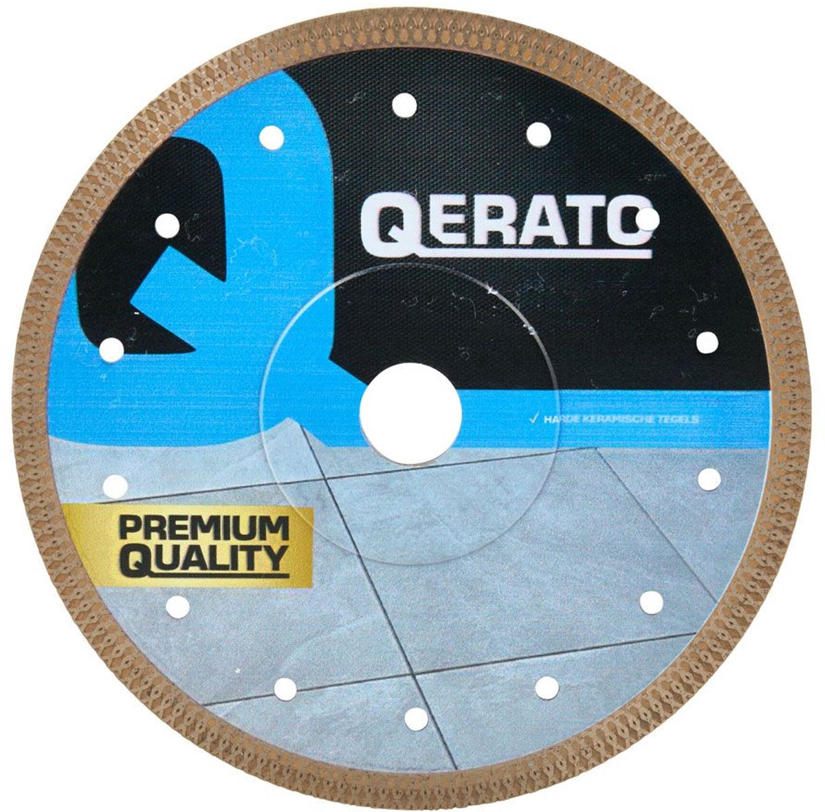 Qerato Diamantzaagblad 180 mm x 22,2 mm - Diamantschijf