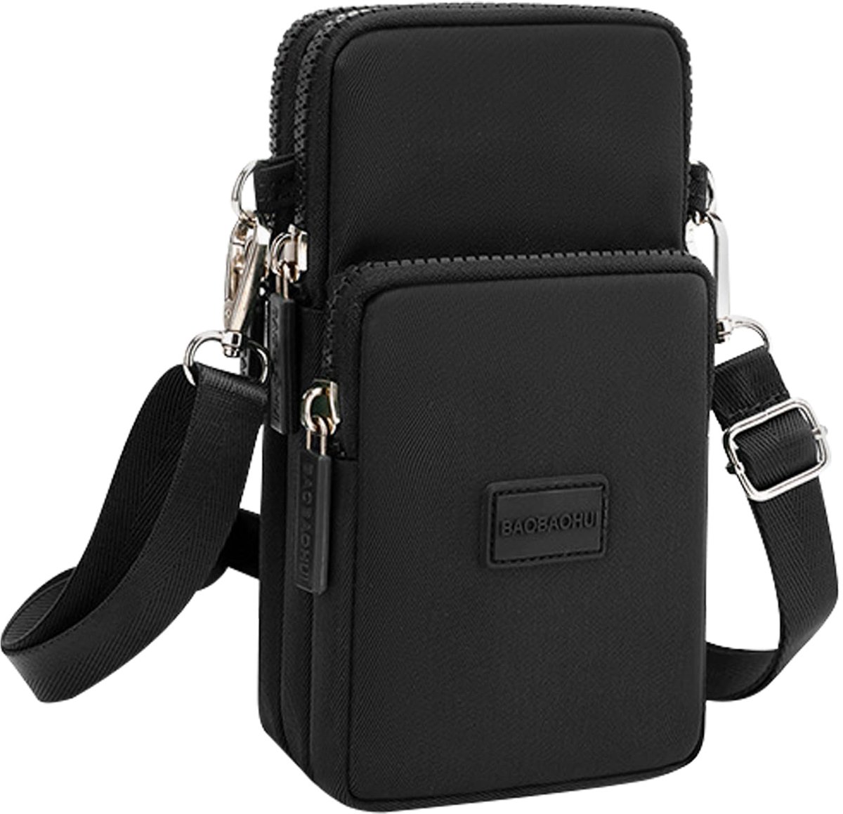Crossbody tassen mobiele telefoon portemonnee tassen, dames crossbody telefoon tas, mobiele telefoon portemonnee met verstelbare lange schouderband, Nylon crossbody schoudertas, mobiele telefoon, Multicolor
