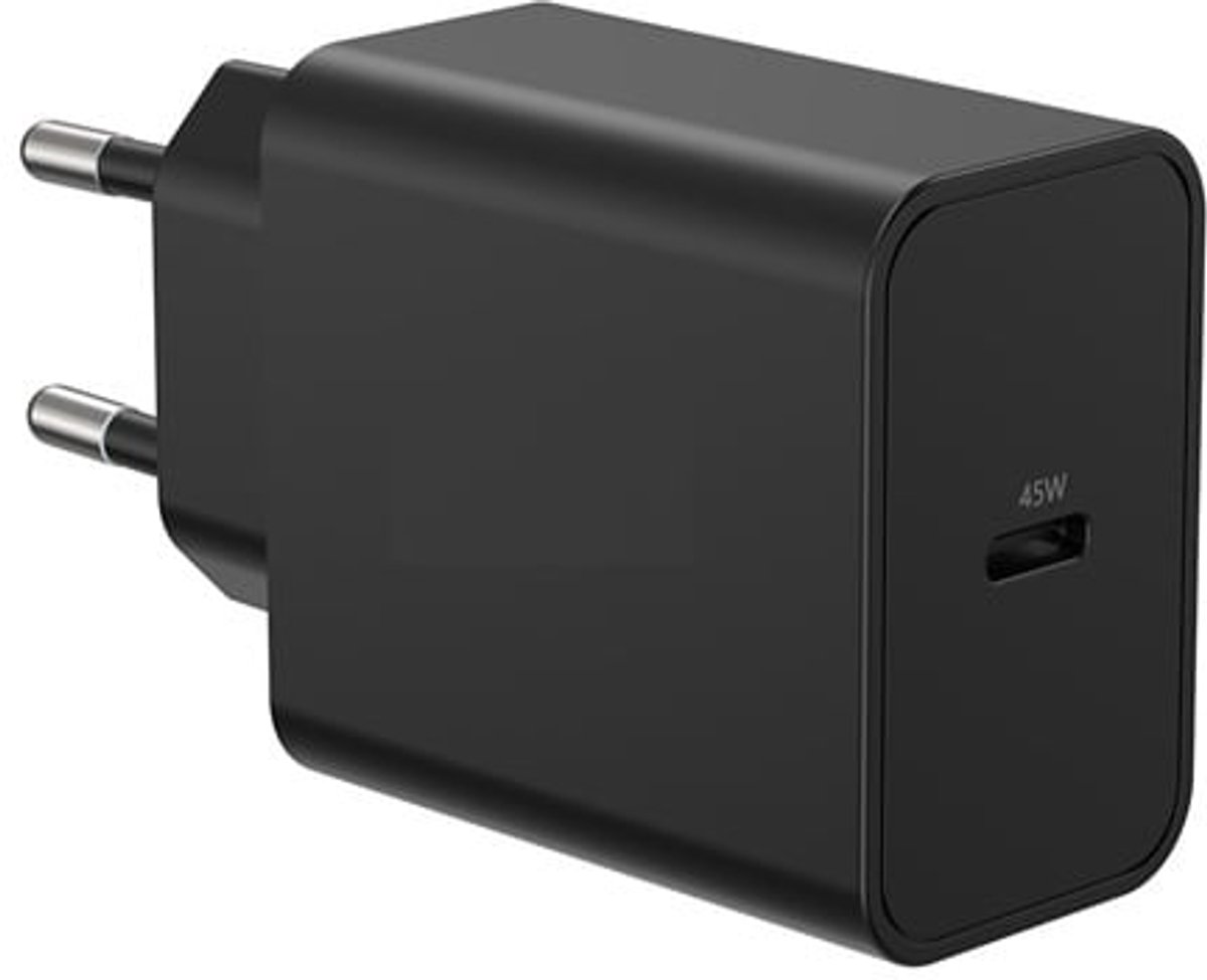 OneOne 45W super snellader. Zwarte USB C oplader. PD lader adapter past op Xiaomi 13, 13 Lite, 13 Pro, 13T, 13T Pro, 14, 14 Civi, 14 Ultra, 14T, 14T Pro, 15, 15 Pro, 15 Ultra, Civi 2, Civi 3