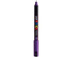 Krijtstift – Fineliner – Universele Marker – 12 Paars – Uni Posca Marker – PC-1MR – 0,7mm – 1 stuk
