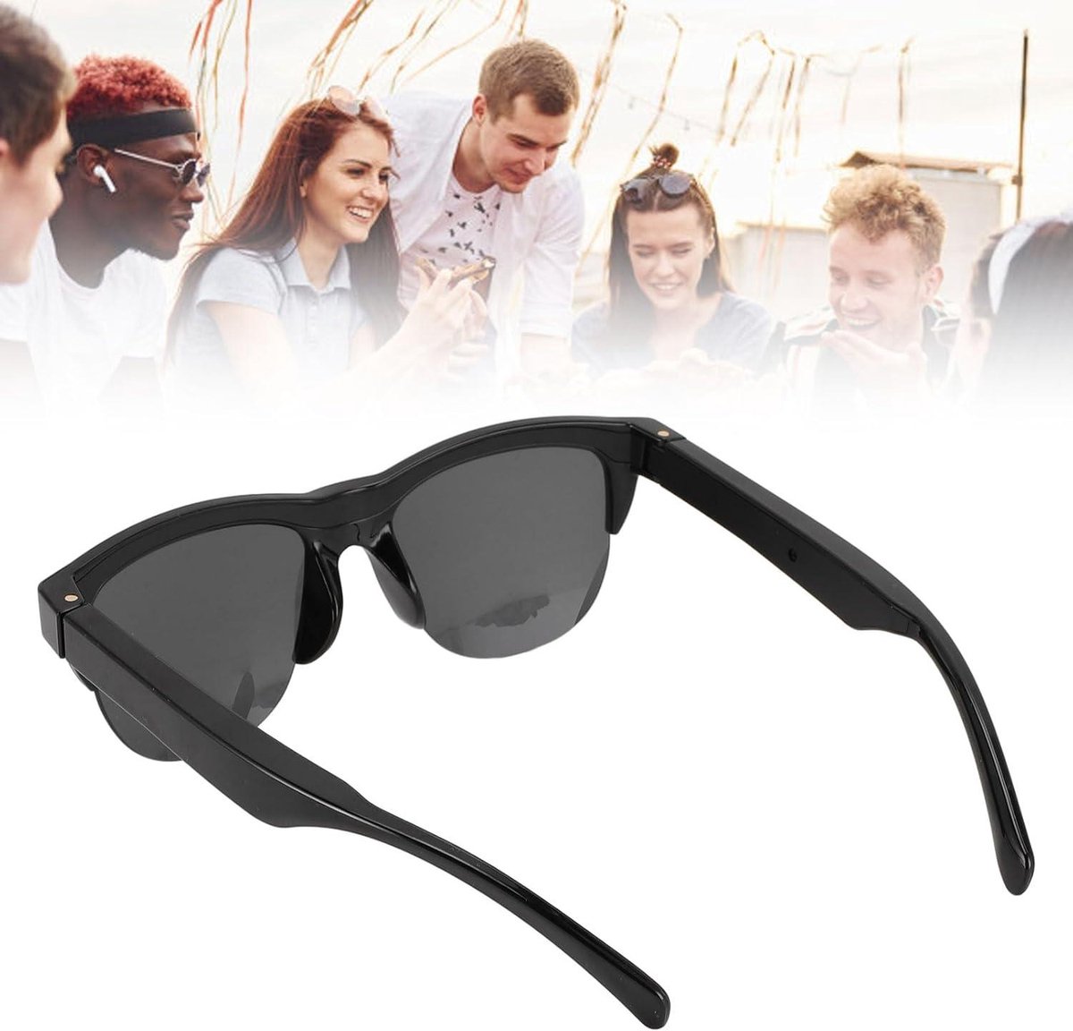 Bluetooth Vertaalbril Draadloze Slimme Vertaler met - afbeelding 3