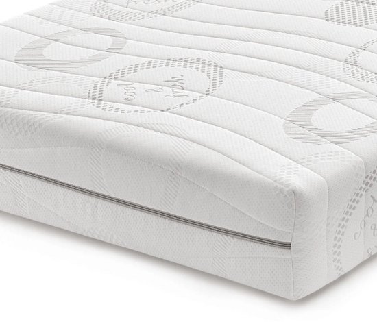Mousse froide HR50 - Matras - Cool & Fresh - Sur Mesure - 75x135 - 16 cm
